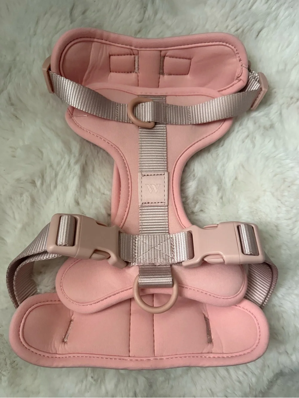 Wild One NWOT Soft Pink Padded Dog Harness with Adjustable Straps